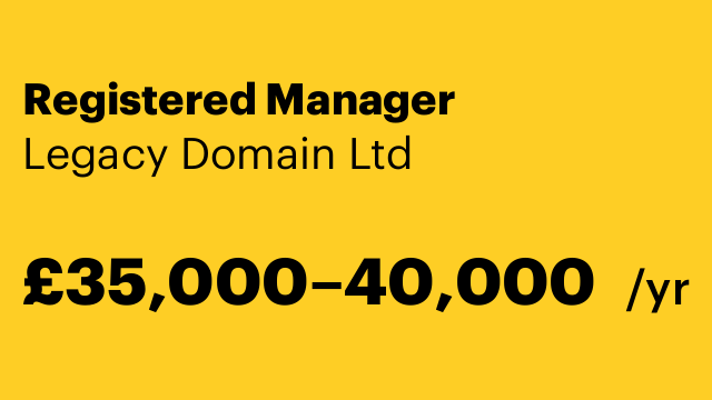 Registered Manager