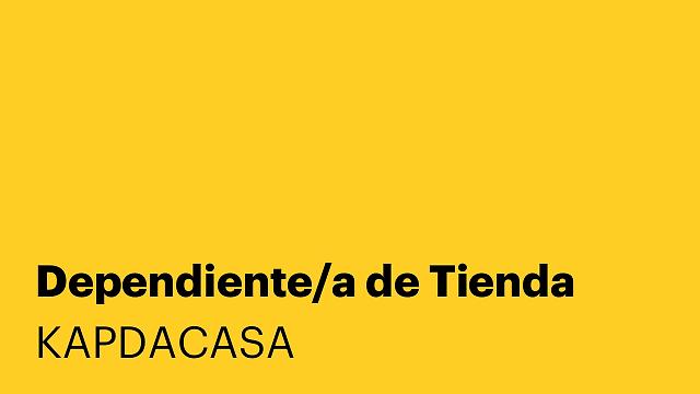 Dependiente/a de Tienda