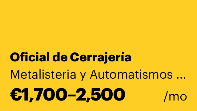 Oficial de Cerrajería