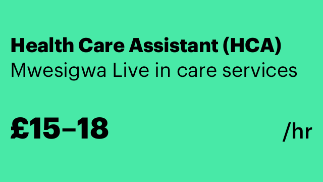 Health Care Assistant (HCA)