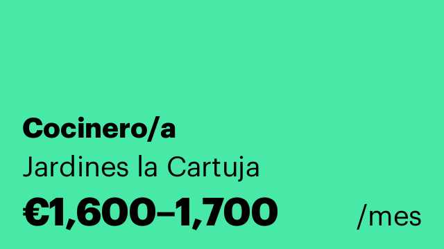 Cocinero/a