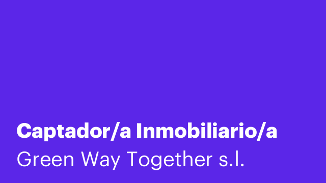 Captador/a Inmobiliario/a