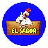 Asadero de pollos el sabor y comidas para llevar logo