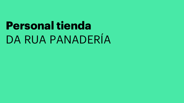 Personal tienda