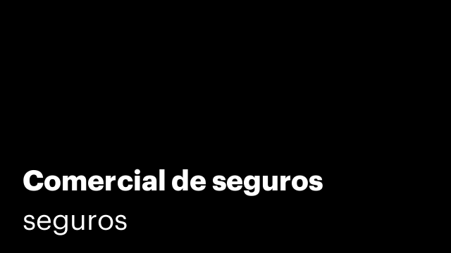 Comercial de seguros