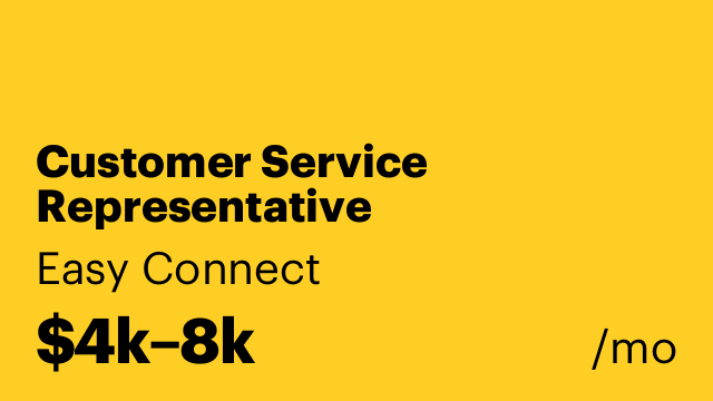 Customer Service Representative