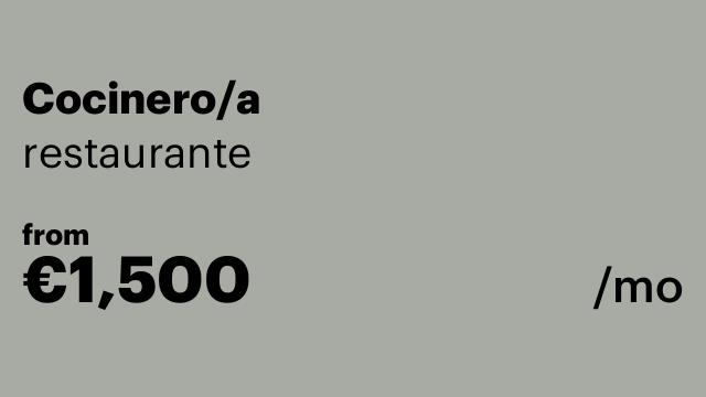 Cocinero/a