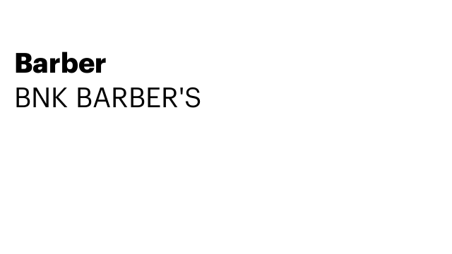 Barber