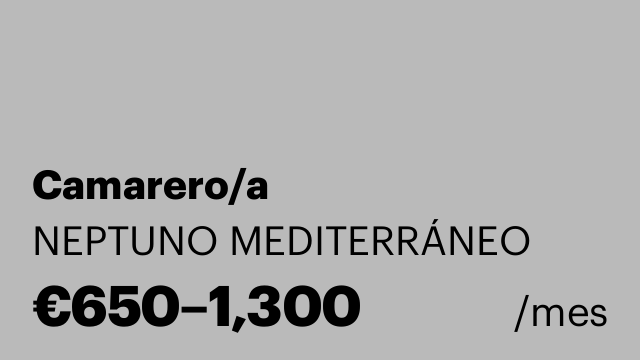 Camarero/a