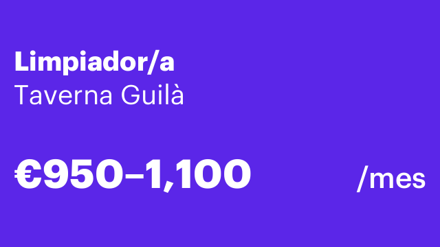 Limpiador/a