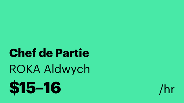 Chef de Partie