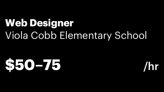 Web Designer