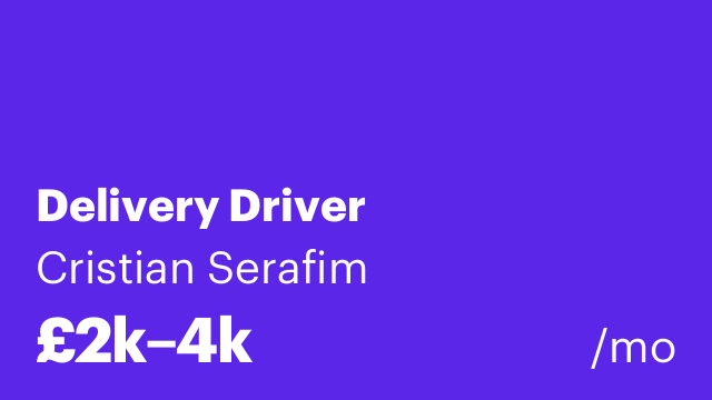 Delivery Driver
