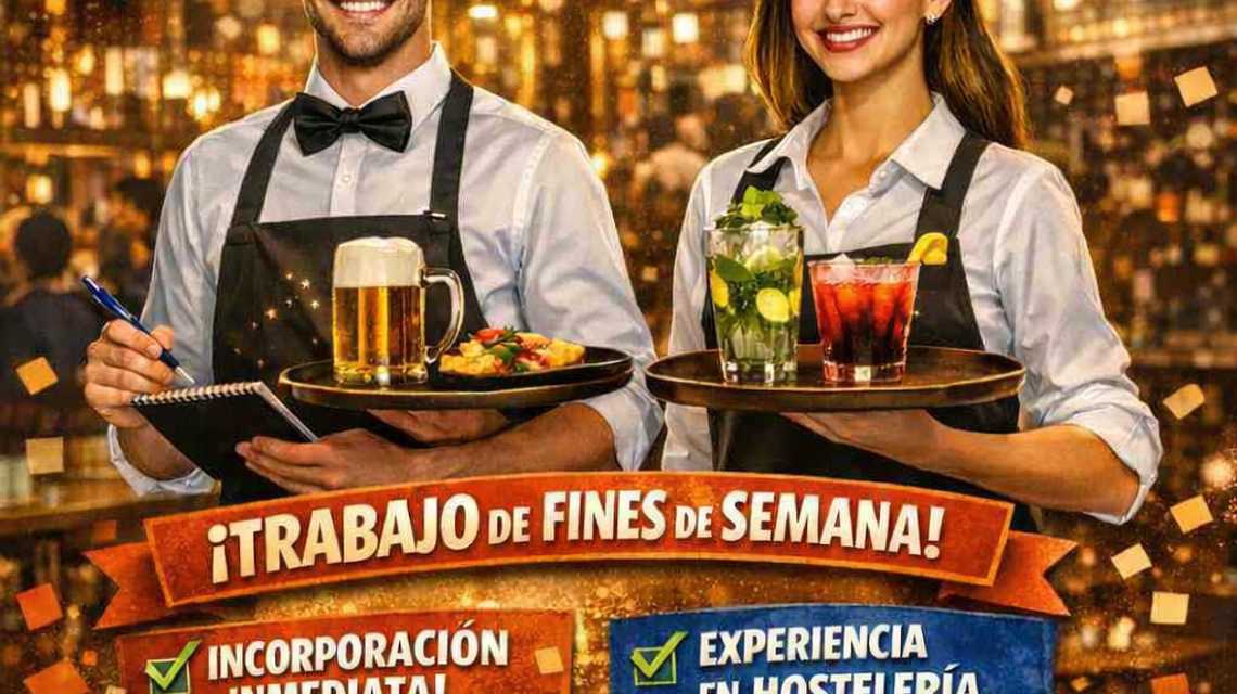 SOLICITO CAMAREROS M/F P/FINES DE SEMANA cover image