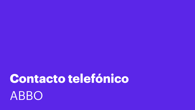 Contacto telefónico