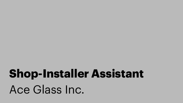 Shop-Installer Assistant