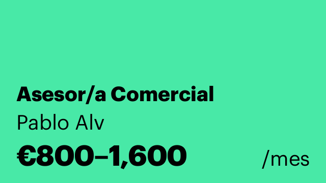 Asesor/a Comercial