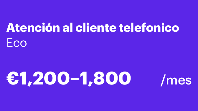 Atención al cliente telefonico