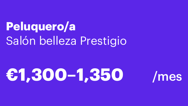 Peluquero/a