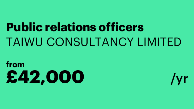 Public relations officers