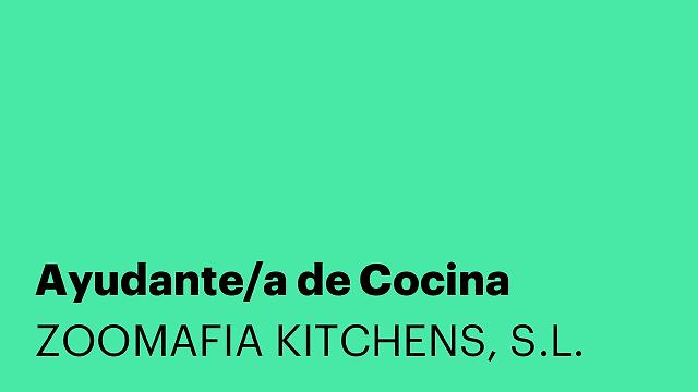 Ayudante/a de Cocina