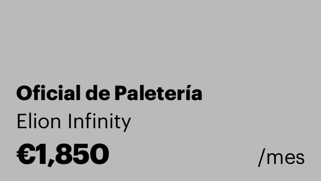 Oficial de Paletería