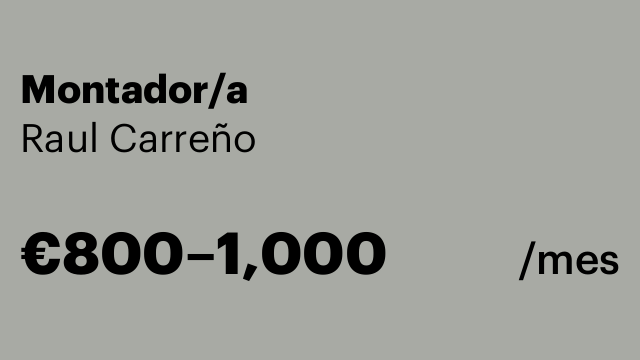 Montador/a