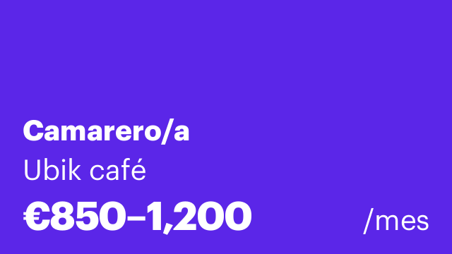 Camarero/a