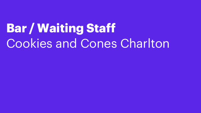 Bar / Waiting Staff