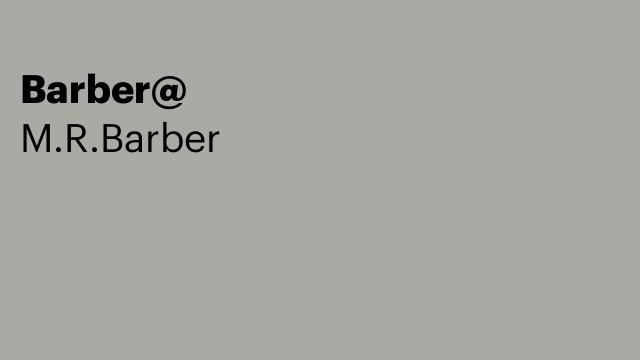 Barber@
