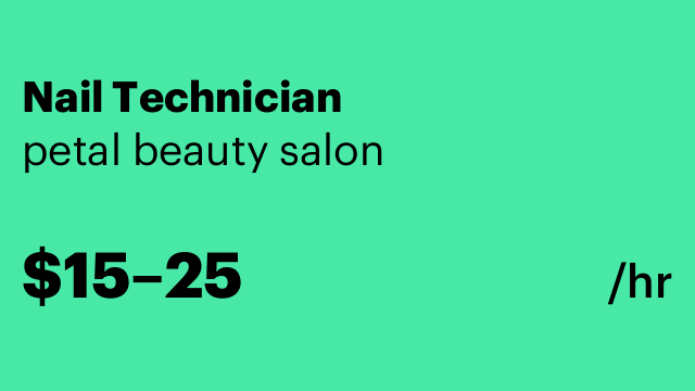 Nail Technician