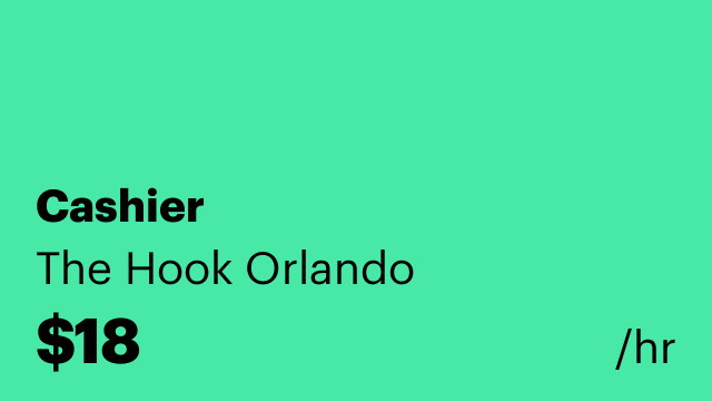 Cashier