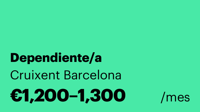 Dependiente/a