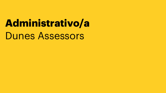 Administrativo/a