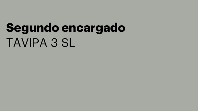 Segundo encargado