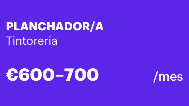 PLANCHADOR/A