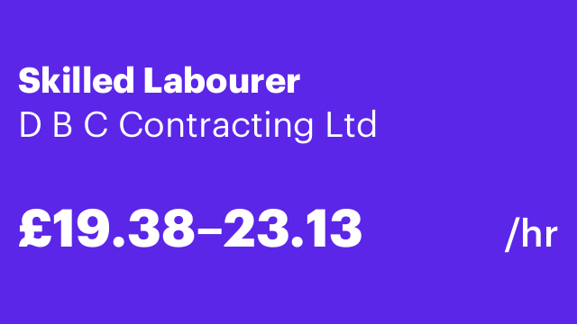 Skilled Labourer