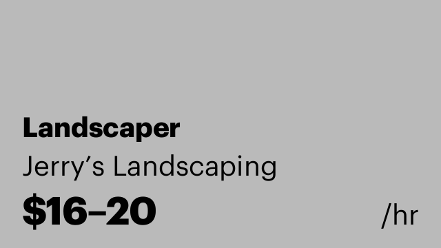 Landscaper