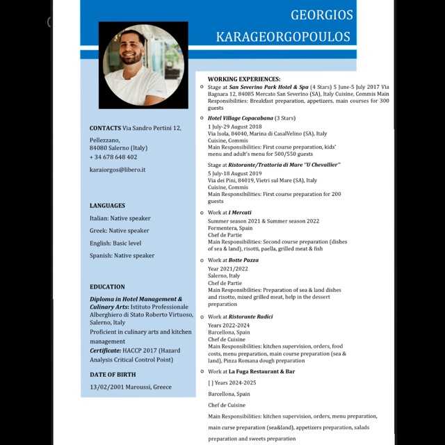 Candidate avatar