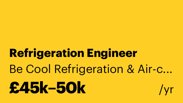Refrigeration Engineer