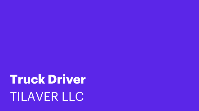 Truck Driver