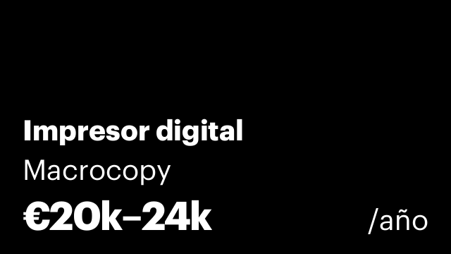 Impresor digital