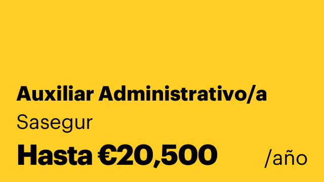 Auxiliar Administrativo/a