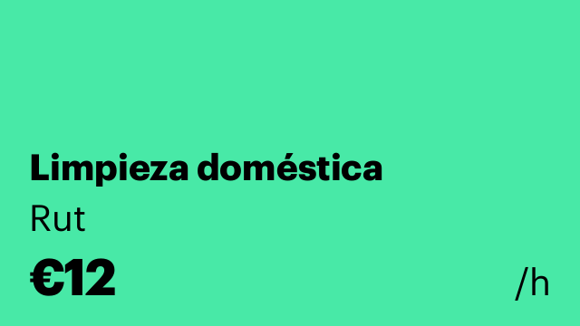 Limpieza doméstica