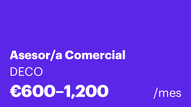 Asesor/a Comercial