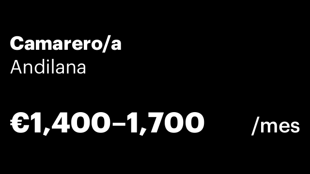 Camarero/a