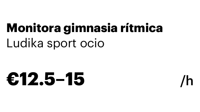 Monitora gimnasia rítmica