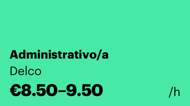 Administrativo/a