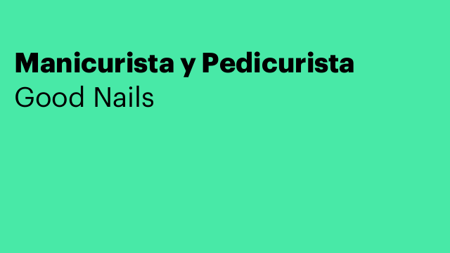 Manicurista y Pedicurista
