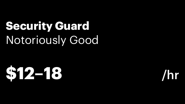 Security Guard